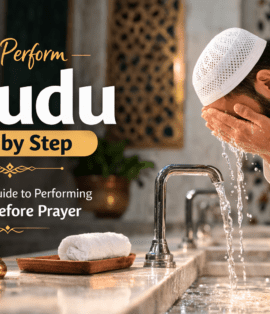 how to perform wudu step by step