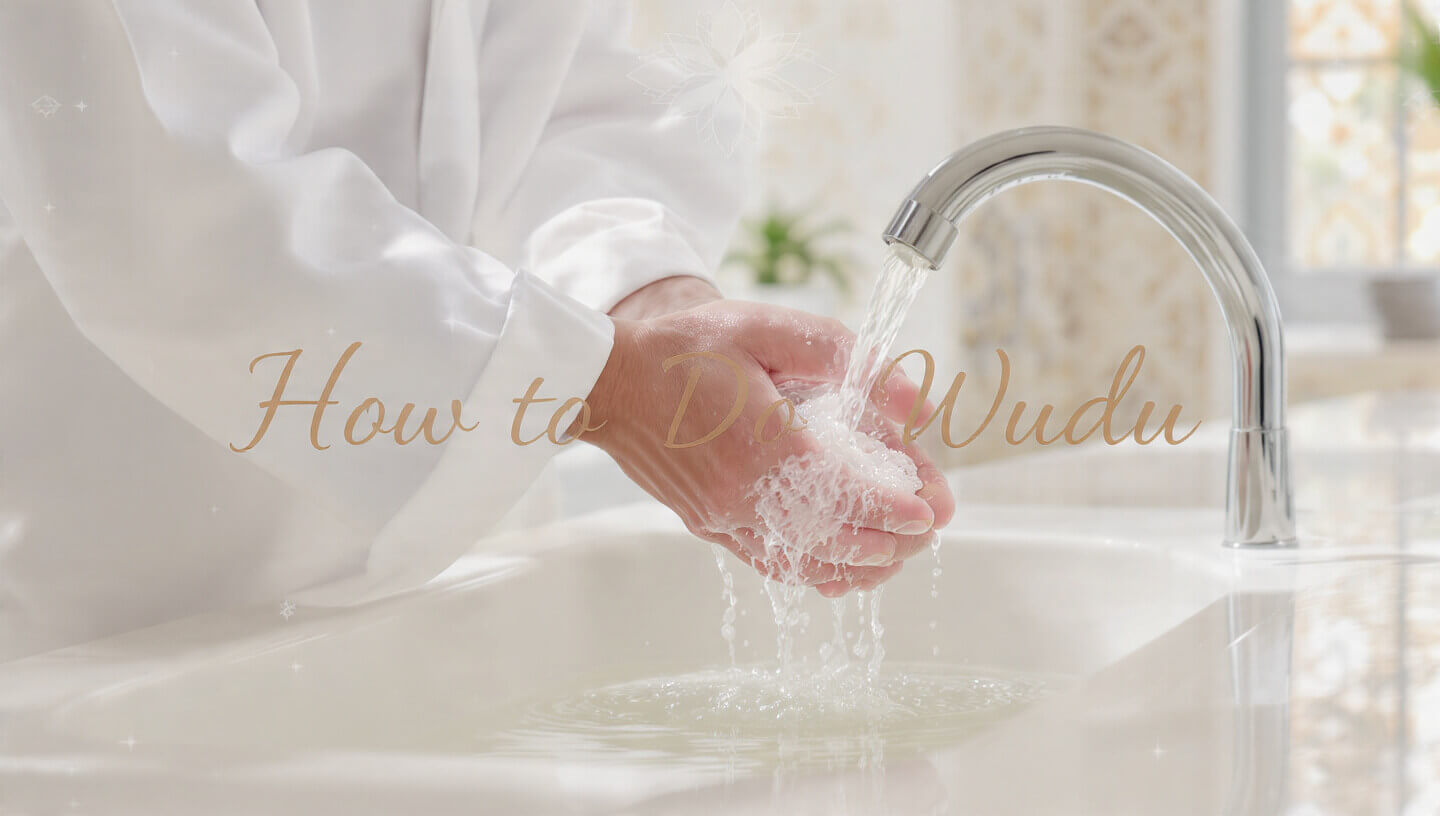 how to do wudu step by step for beginners in Islam